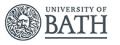 University of Bath Университет Бата University of Bath