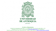 Лого Universidad de Antioquia (UdeA) Университет Антьокии