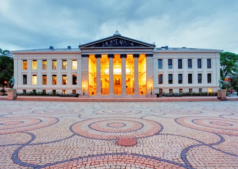 Universitetet i Oslo Университет Осло 0