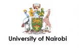 Лого University of Nairobi (UON) Университет Найроби