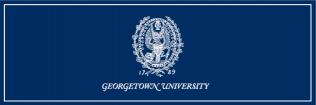 Лого Georgetown Summer School (летний академ лагерь для учеников средней школы)