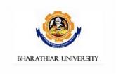 Лого Bharathiar University, Университет Бхаратиар