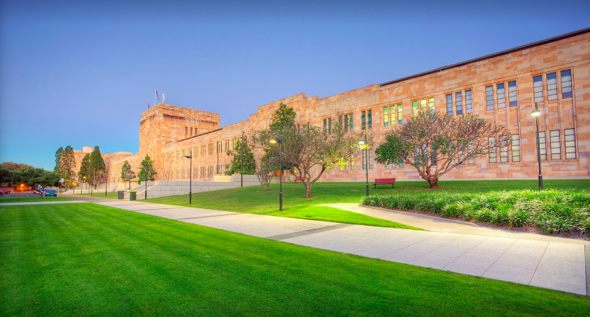 University of Queensland St Lucia campus scenery — best universities in Australia