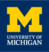 Лого University of Michigan в Ann Arbor, Университет Мичигана в Энн-Арбор