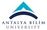 Лого Antalya Bilim University, Университет Antalya Bilim
