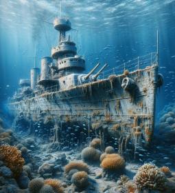 Самые красивые места кораблекрушений в мире