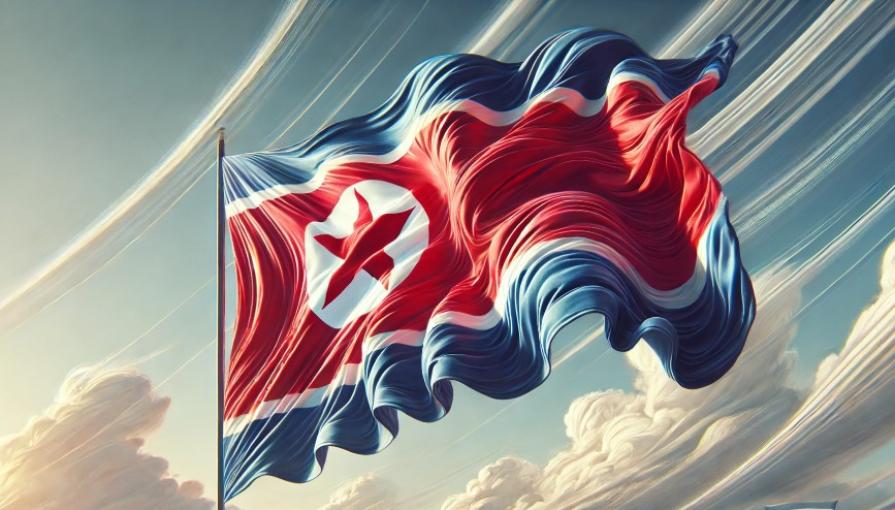 Флаг Северной Кореи: под знамёнами чучхе