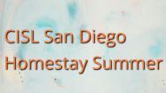Лого CISL San Diego Homestay Summer, Летний лагерь в Сан-Диего