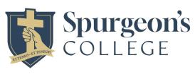 Лого Spurgeon's College, Колледж Спердженс