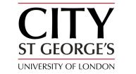 Лого St George's, University of London, Университет Сент-Джордж Лондон Тутинг
