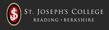 Лого St Joseph's College Reading, Сент-Джозеф Колледж Ридинг