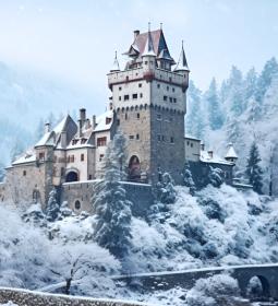 Самые красивые зимние замки мира