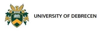 Лого Debrecen University Дебреценский университет