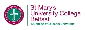 Лого St Mary's University College Belfast, Университетский колледж Сент-Мэри в Белфасте