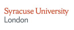 Лого Syracuse University London, Университет Сиракьюз в Лондоне