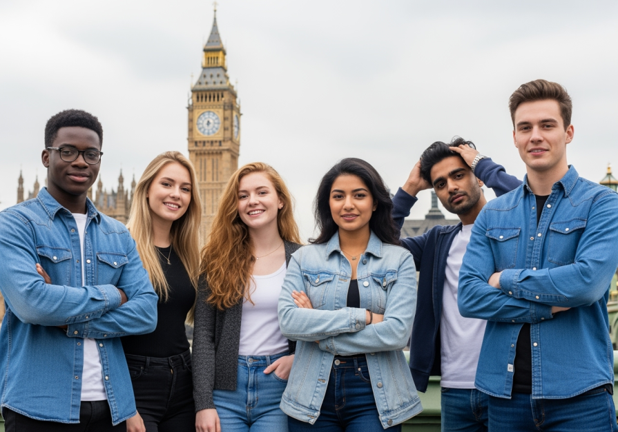 Why do international students enter London schools and colleges?