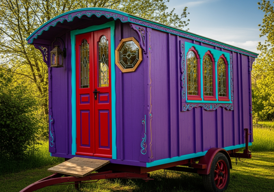 Vardo vans: rich gypsy caravans