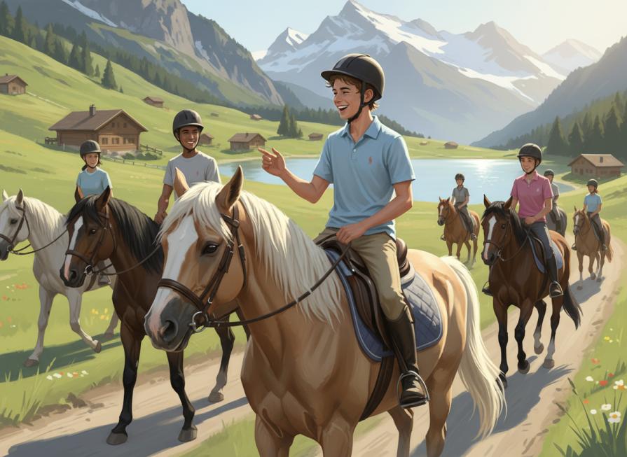 Лагеря с верховой ездой в Англии, конные лагеря в Англии для детей и школьников