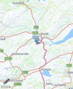 Scotland on map