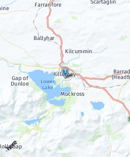 Ireland on map