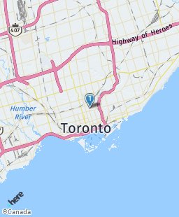 Canada on map