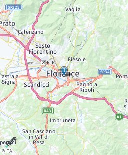 Italy on map
