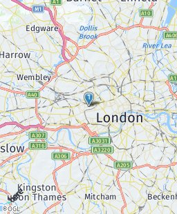 United Kingdom on map