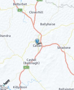 Ireland on map