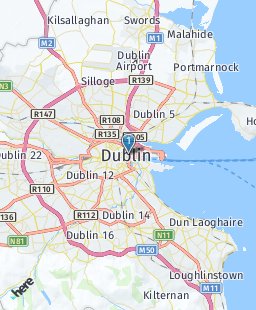 Ireland on map