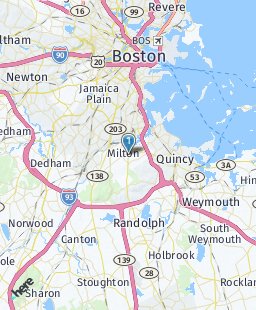 USA on map
