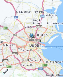 Ireland on map