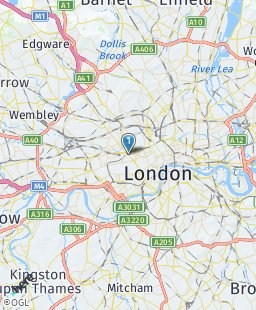 United Kingdom on map