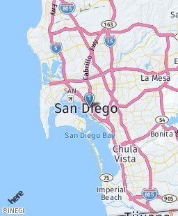 USA on map