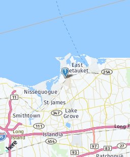 USA on map