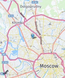 Russia on map