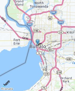 USA on map