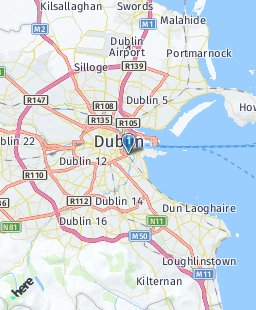 Ireland on map