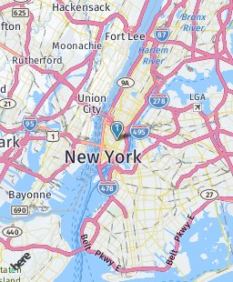 USA on map