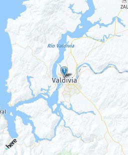 Chile on map