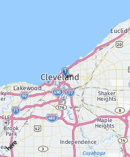USA on map