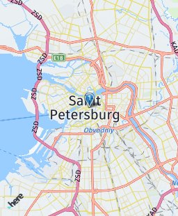 Russia on map