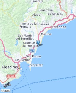 Spain on map