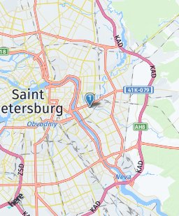 Russia on map