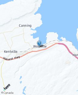 Canada on map