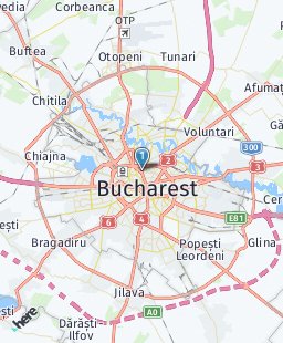 Romania on map