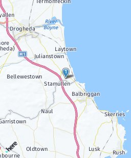 Ireland on map