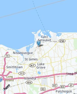 USA on map