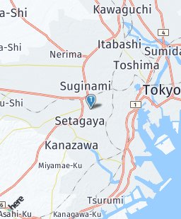Japan on map