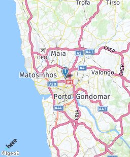 Portugal on map