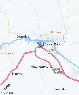Canada on map